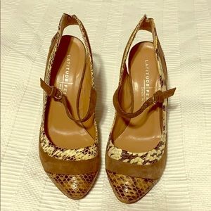 Snake skin Vero Cuoio shoes size 36 1/2